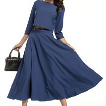 Bluzka Model T286/4 Navy – Tessita