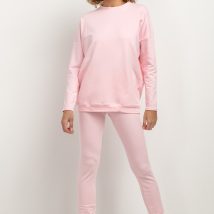 Spodnie Dresowe Model T383/4 Light Pink – Tessita