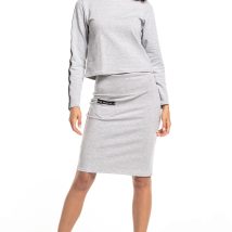 Spódnica Model T329/2 Light Grey – Tessita