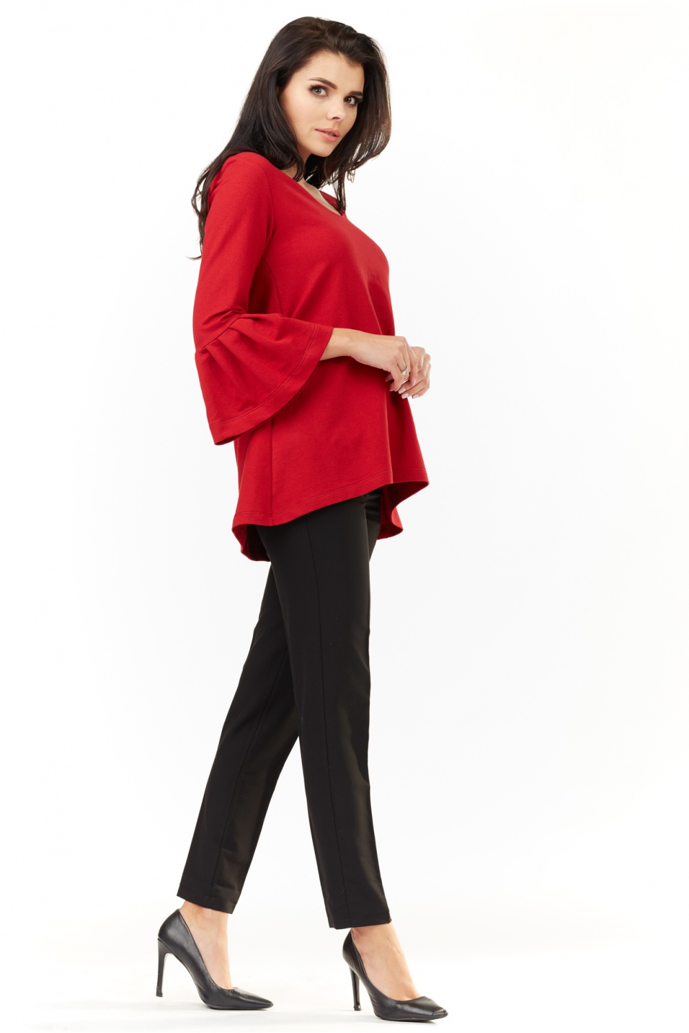 Bluzka Model M156 Red - Infinite You - obrazek 4