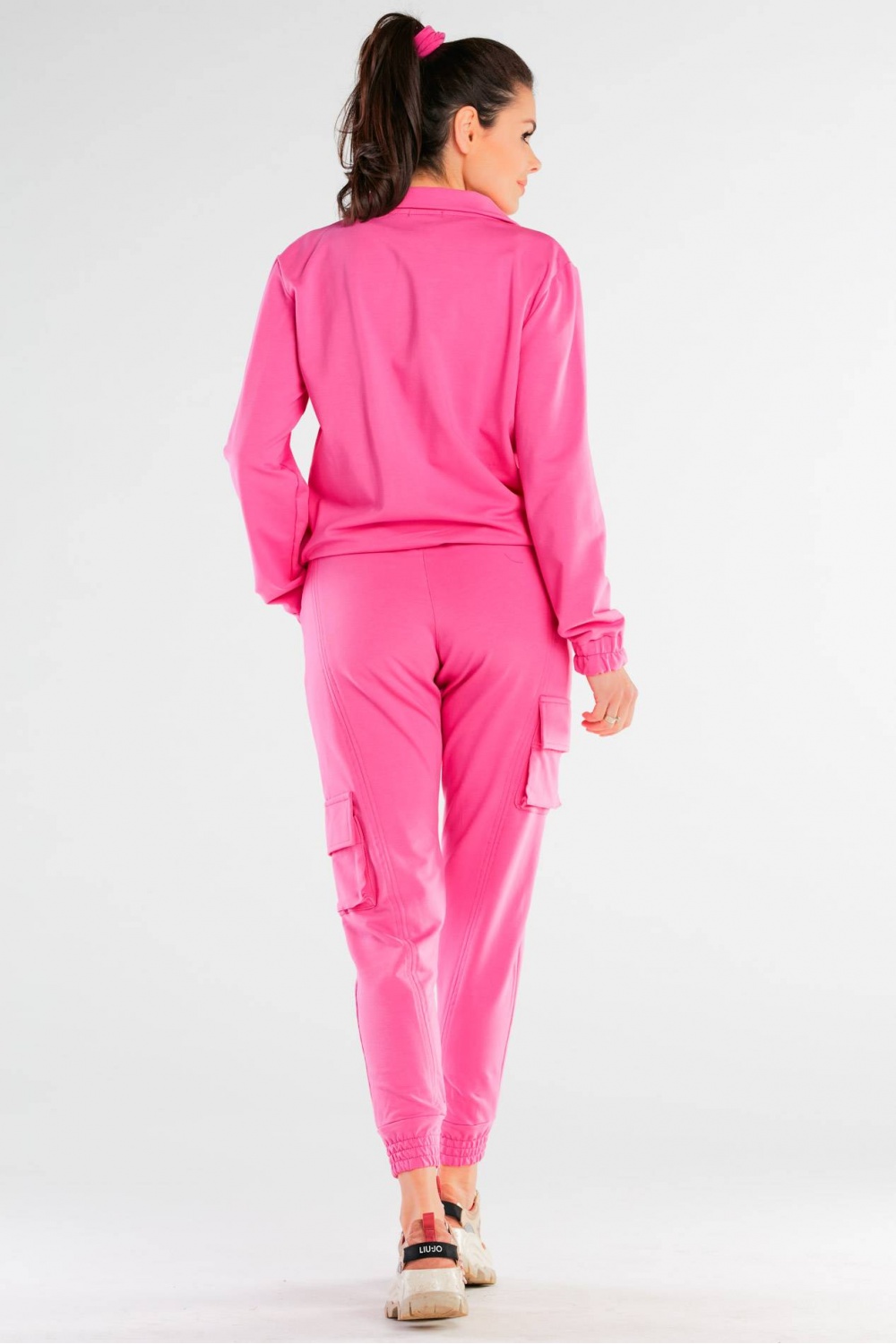 Spodnie Damskie Model M247 Pink - Infinite You - obrazek 3