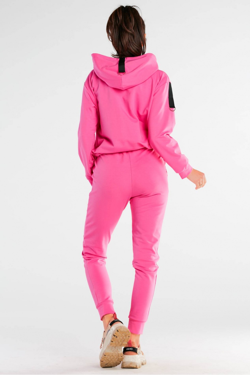 Spodnie Dresowe Model M249 Pink - Infinite You - obrazek 3