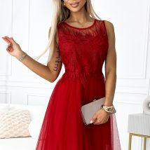 Sukienka Model Caterina 522-3 Red – Numoco