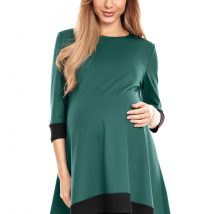 Sukienka Ciążowa Model 0125 Green – PeeKaBoo