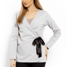 Bluzka Model 1626 Light Grey – PeeKaBoo