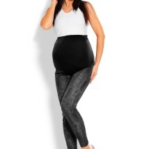 Legginsy Ciążowe Model 1684 Black – PeeKaBoo