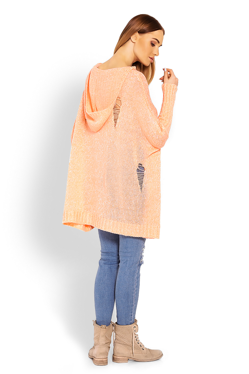 Sweter Damski Model 30055 Morela - PeeKaBoo - obrazek 4