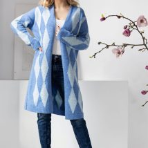 Sweter Kardigan Model 30092 Blue – PeeKaBoo