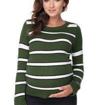 Sweter Ciążowy Model 40044 Khaki – PeeKaBoo