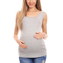 Koszulka ciążowa Model 0141 Grey – PeeKaBoo