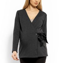 Bluzka Ciążowa Model 1626C Grafit – PeeKaBoo