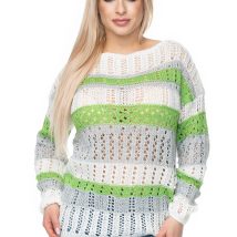 Sweter Damski Model 30060 Cream/Green – PeeKaBoo