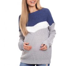 Sweter Ciążowy Model 40023 Jeans – PeeKaBoo