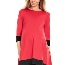 Sukienka Ciążowa Model 0125 Red – PeeKaBoo
