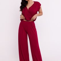 Spodnie Damskie Model B289 Bordo – BeWear