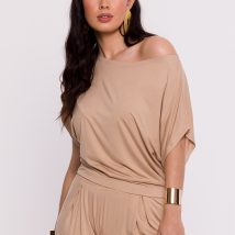 Bluzka Model B287 Cappuccino – BeWear