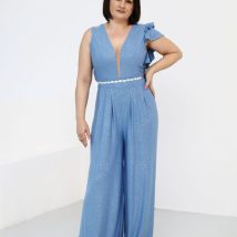 Kombinezon Model Carrina Błękit Połysk – Jersa