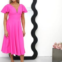 Sukienka Model Elisse Pink – Jersa