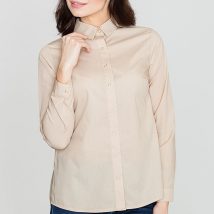 Koszula Damska Model K384 Beige – Lenitif