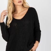 Sweter Damski Model TW-SW-BI-M903.33X Black – Och Bella