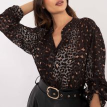 Bluzka Model TW-KS-BI-7175a.25 Dark Grey – Och Bella