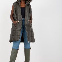 Kamizelka Model TW-KZ-BI-82019.09 Khaki – Och Bella