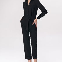 Czarny kombinezon z wiązaniem KM13 Black – Nife