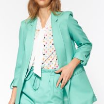 Seledynowa marynarka oversize Z43 Seledyn – Nife