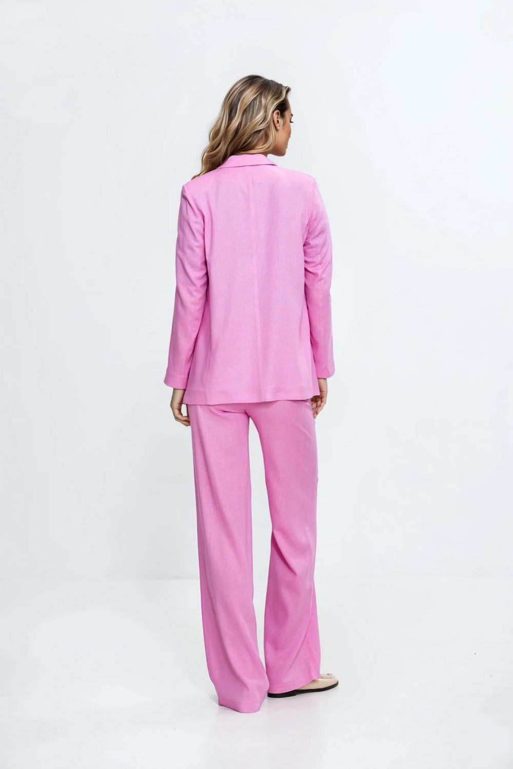 Marynarka z rayonu Z78 Pink - Nife - obrazek 4