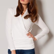 Sweter Damski Model 247 Ecru – Figl