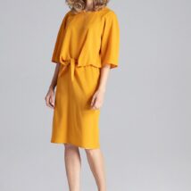 Sukienka Model M656 Musztarda – Figl