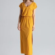 Sukienka Model M668 Musztarda – Figl