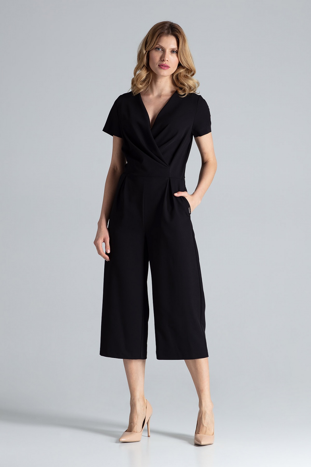 Kombinezon Damski Model M664 Black - Figl - obrazek 3