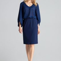 Spódnica Model M688 Navy – Figl