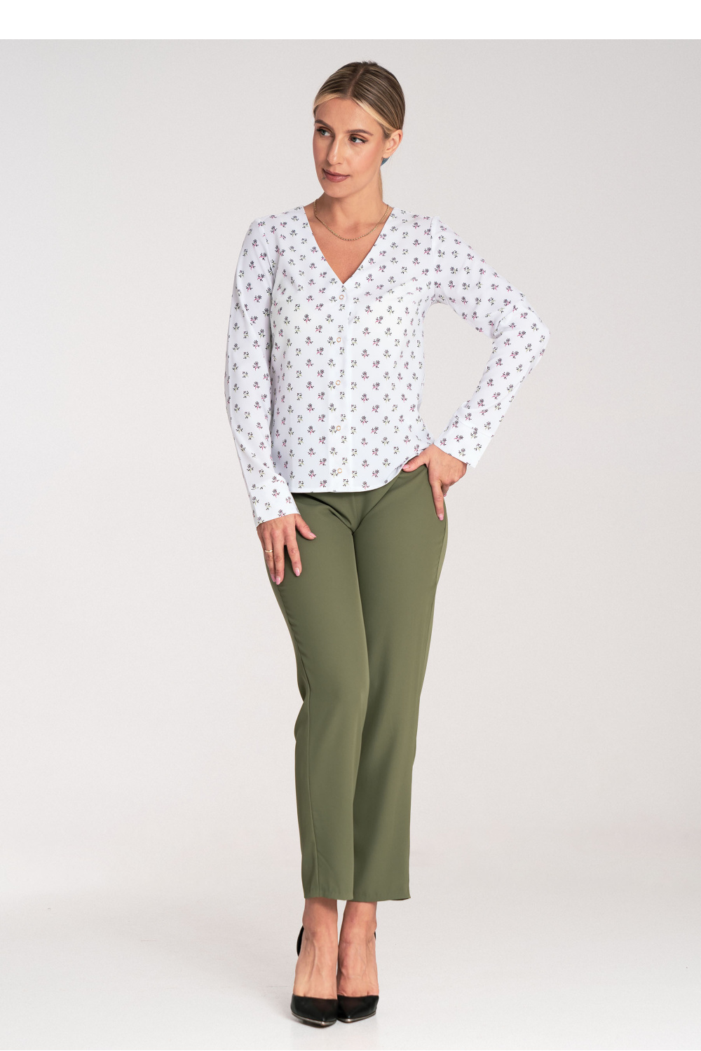 Koszula Damska Model M1047 Wzór 26 - Figl - obrazek 3