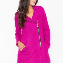 Płaszcz Damski Model M405 Dark Pink – Figl