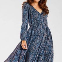 Sukienka Model A466 Navy Pattern – awama