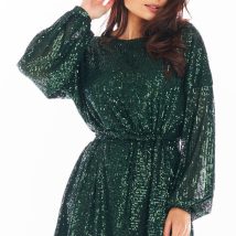 Sukienka Model A400 Cekiny Green – awama