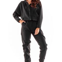 Spodnie Dresowe Model A591 Black – awama