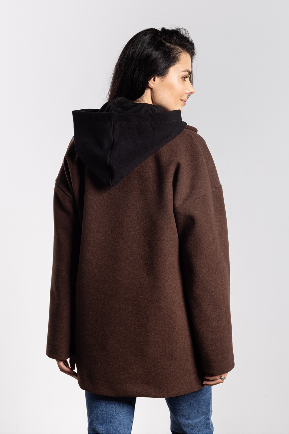 Kurtka Damska Model A751 Czekolada - awama - obrazek 3