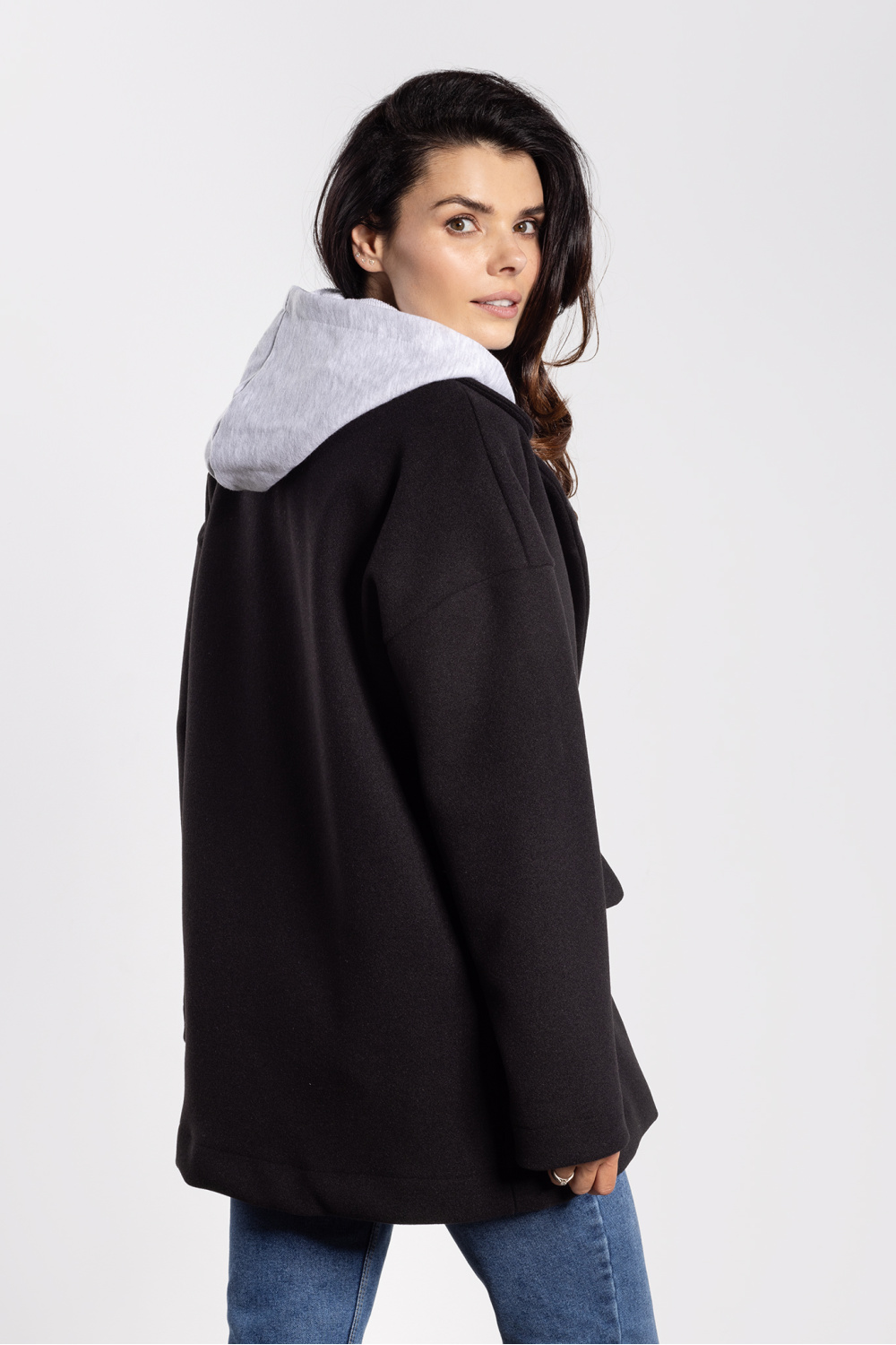 Kurtka Damska Model A751 Black - awama - obrazek 4