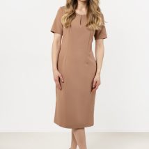 Sukienka Model A706 Cappuccino – awama