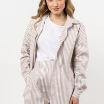 Koszula Damska Model A720 Beige – awama