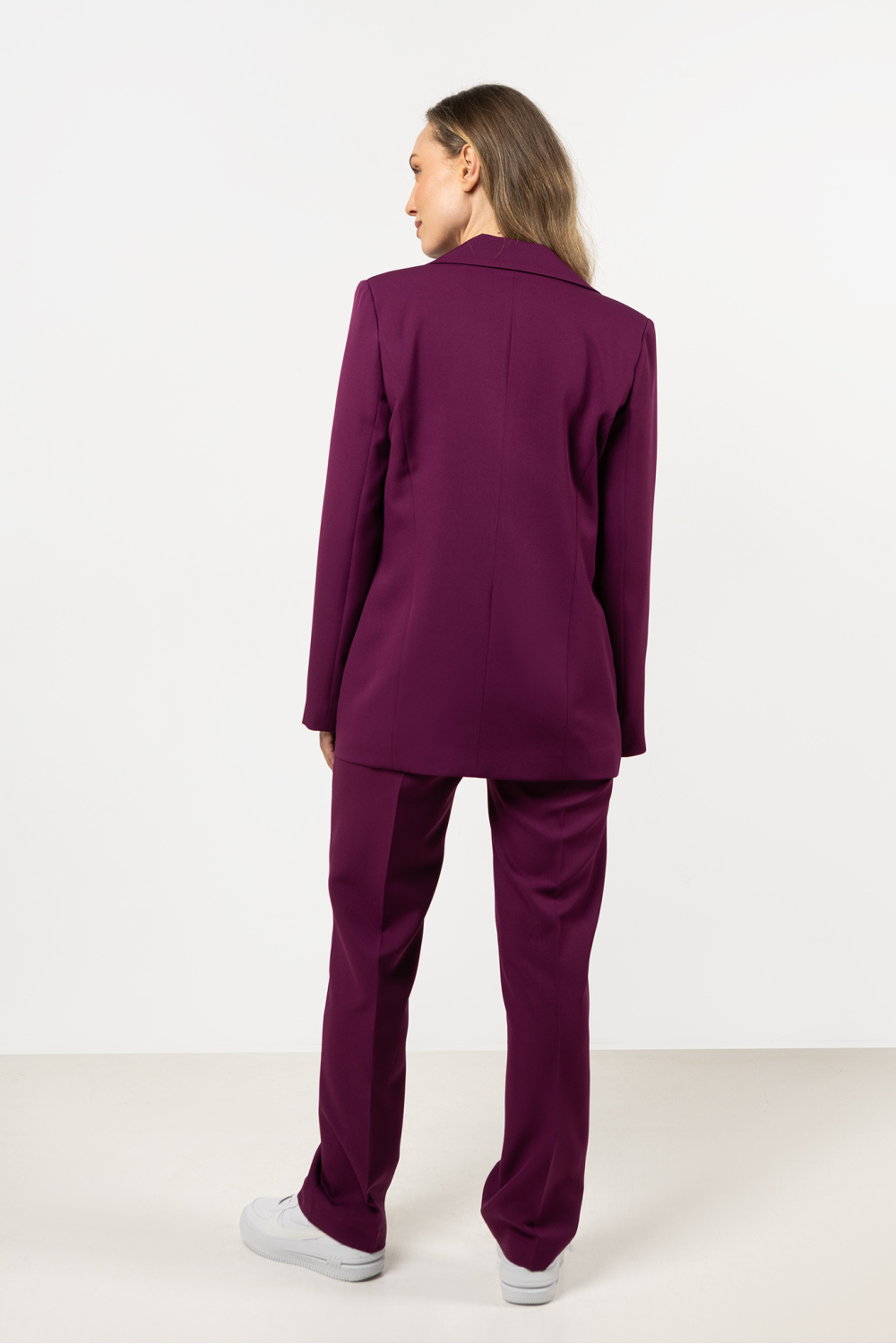 Spodnie Damskie Model A713 Plum - awama - obrazek 4