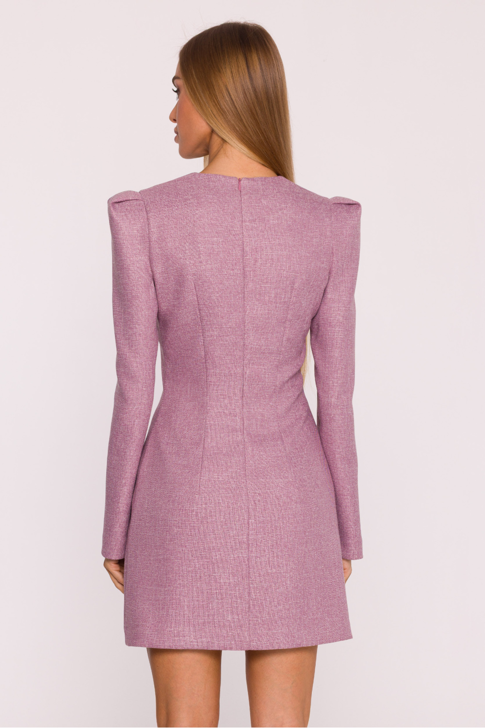 Sukienka Model MOE869 Marsala - Moe - obrazek 4