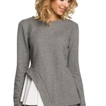 Bluzka Model MOE333 Grey – Moe