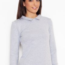 Bluzka Model K253 Grey – Katrus