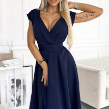 Sukienka Model Scarlett 348-6 Navy – Numoco