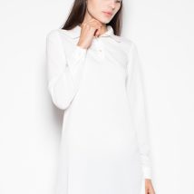 Bluzka Koszulowa Model VT054 Ecru – Venaton