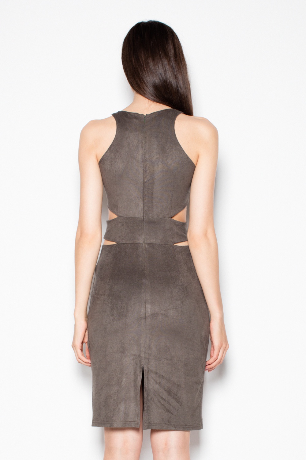 Sukienka Model VT058 Oliwka - Venaton - obrazek 4